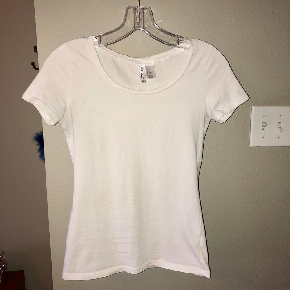 H&M White Tee